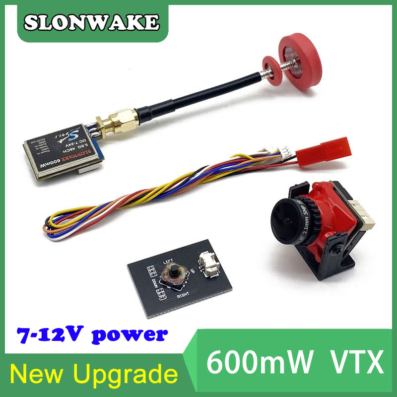 Fpv Drone Camera - 5.8G 48CH 600mW قابل للتعديل VTX-CAM