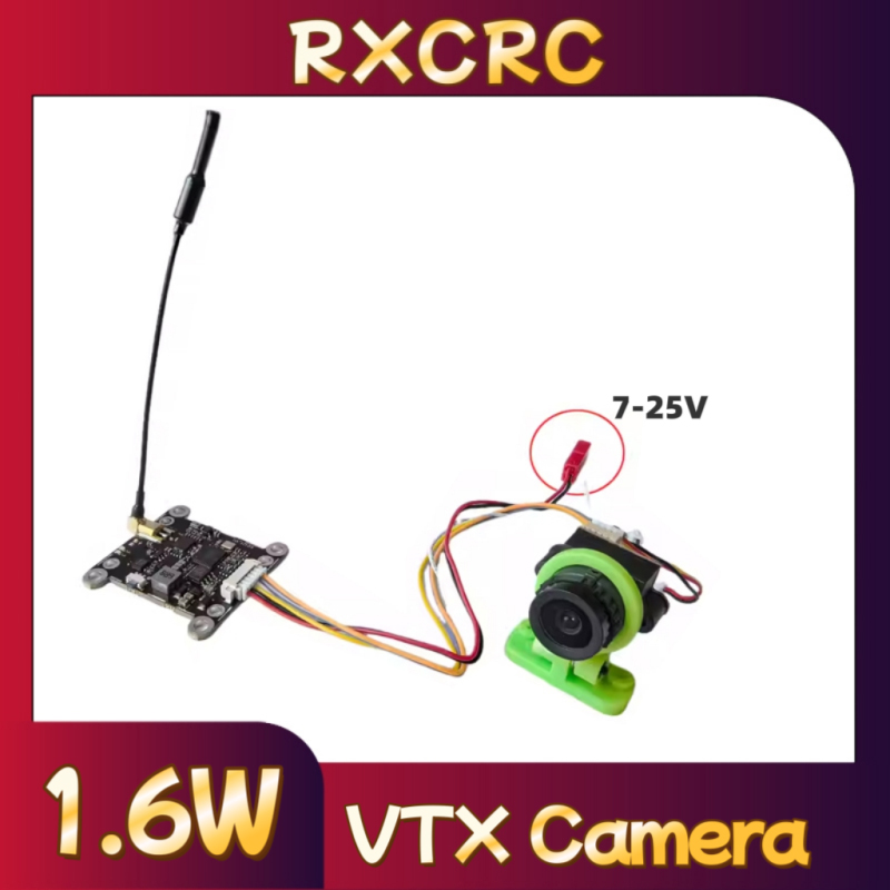 Fpv Drone Camera - RXCRC 5.8G وحدة 48CH 1.6W VTX