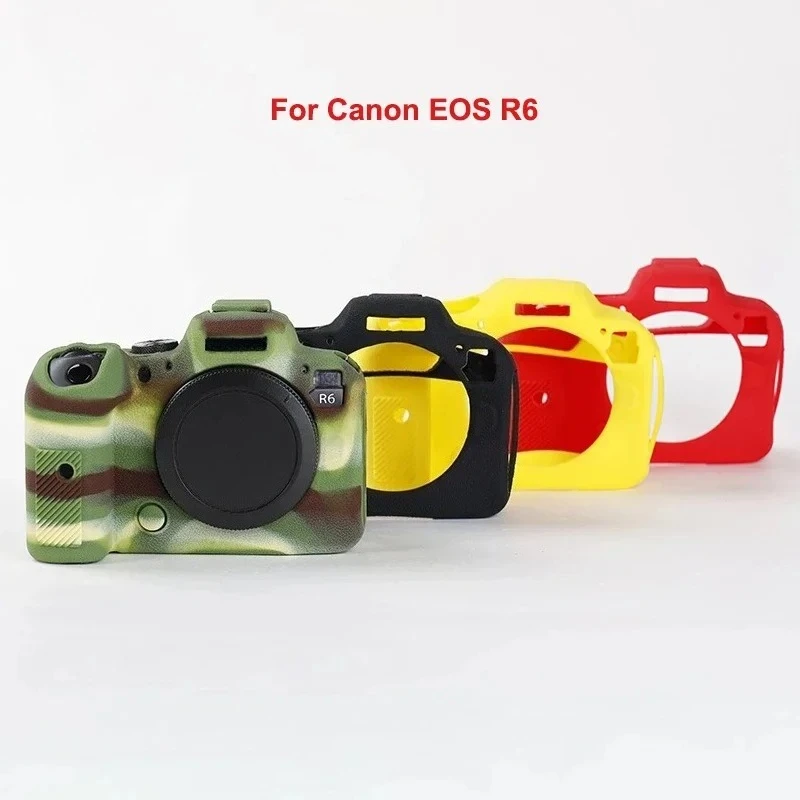 Canon Camera Eos M50 Mark Ii - غطاء حماية مطاطي ناعم مضاد للانزلاق