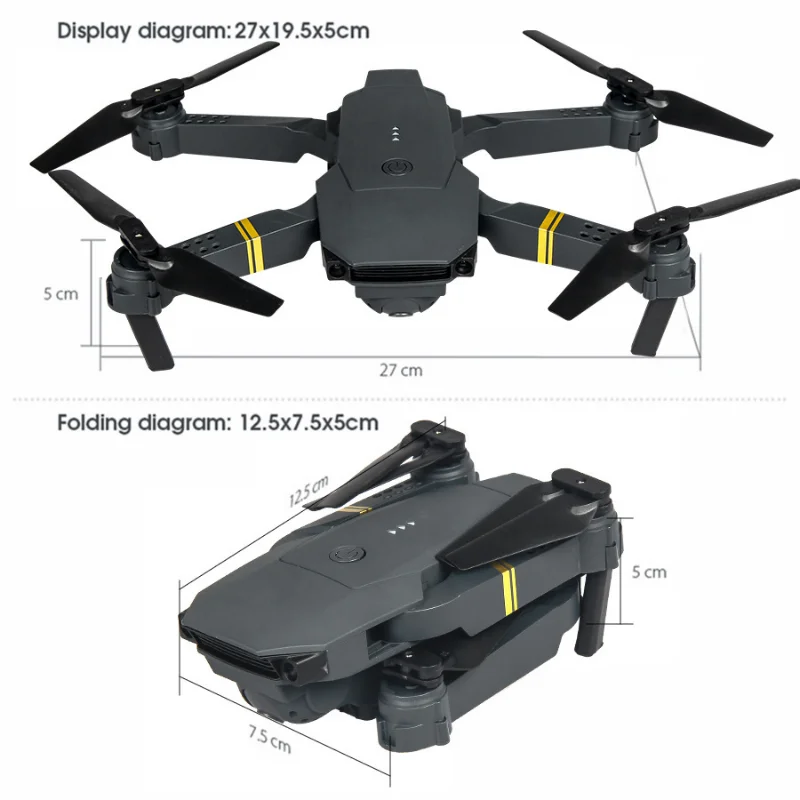 Eachine Drone E58 - طائرة بدون طيار 4K Eachine E58