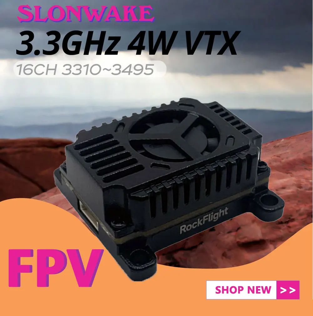 جهاز إرسال فيديو SLONWAKE FPV  - مراجعة Fpv Drone Frame وسعره