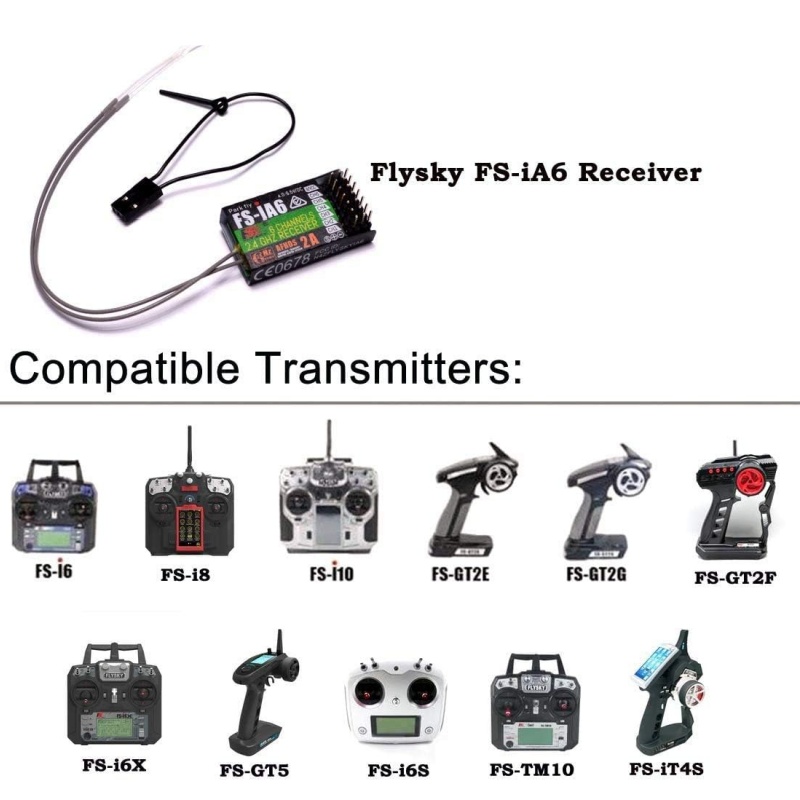 جهاز استقبال Flysky FS-IA6 6CH - مراجعة Fpv Drone Antenna وسعره