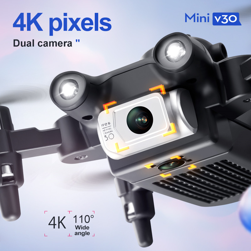 طائرة بدون طيار صغيرة V30 WiFi - مراجعة Eachine Drone E010 وسعره