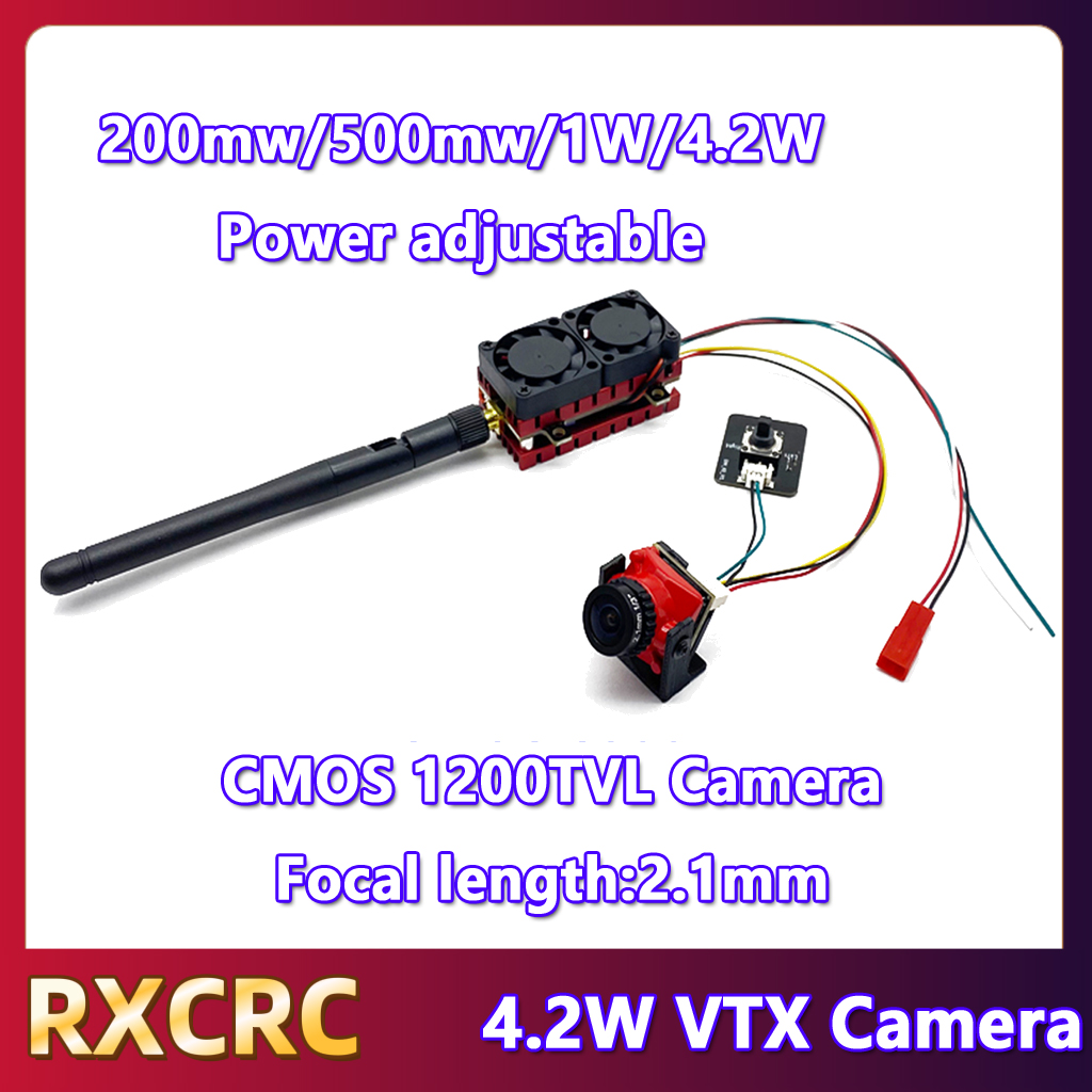 RXCRC 5.8G 48CH 4.2W عالية الط - مراجعة Fpv Drone Camera وسعره