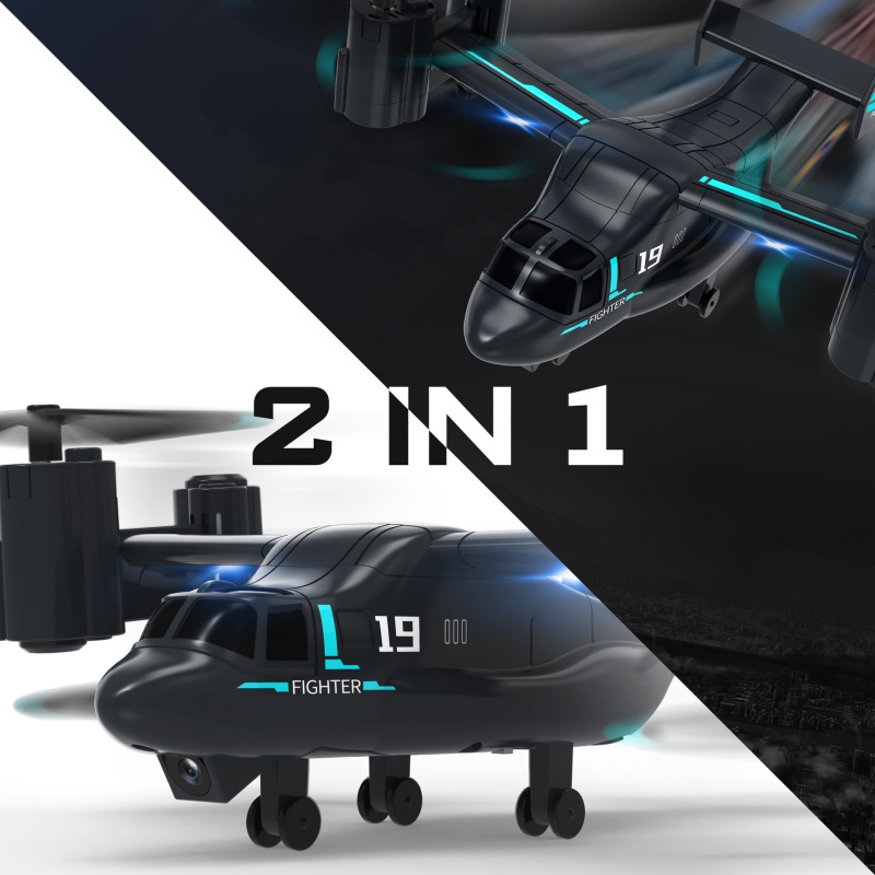 طائرة هليكوبتر Osprey V993 بدو - مراجعة Jjrc Drone X12 وسعره