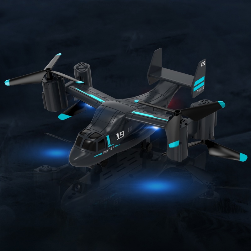 طائرة هليكوبتر Osprey V993 بدو - مراجعة Jjrc Drone X12 وسعره
