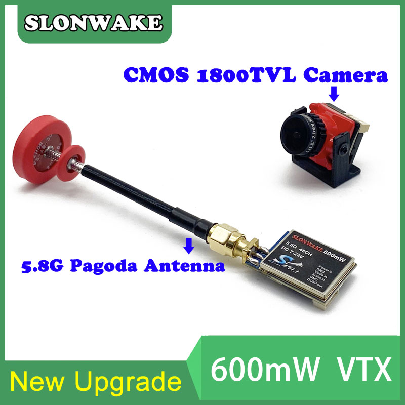 جاهز للاستخدام 5.8G 48CH 600mW - مراجعة Fpv Drone Camera وسعره