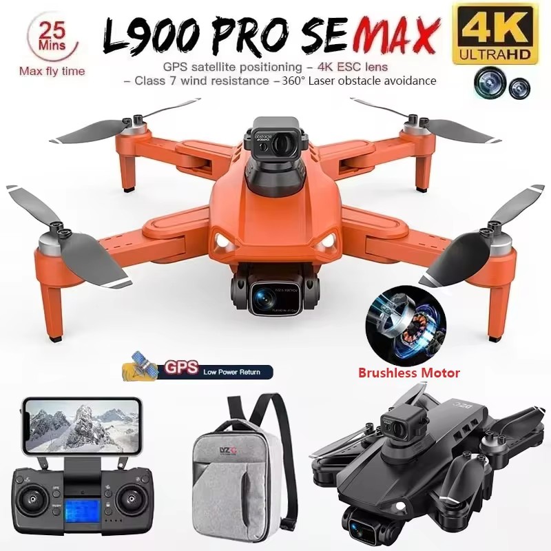 LYZRC L900 Pro SE MAX Drone 4K - مراجعة Jjrc Drone X12 وسعره