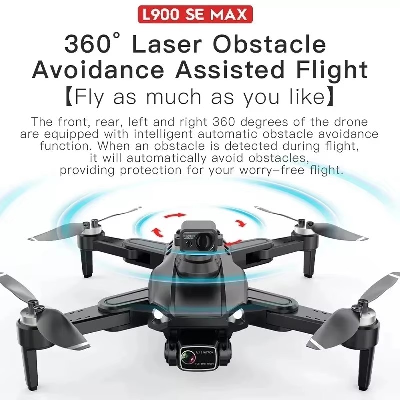 LYZRC L900 Pro SE MAX Drone 4K - مراجعة Jjrc Drone X12 وسعره