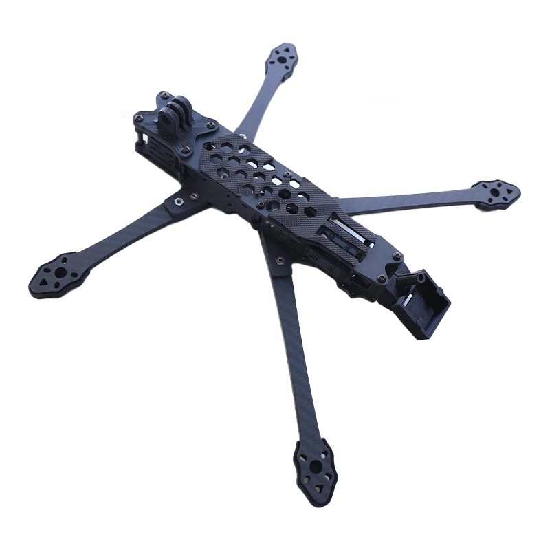 HSKRC AK DC 7 بوصة ألياف الكرب - مراجعة Fpv Drone Kit وسعره