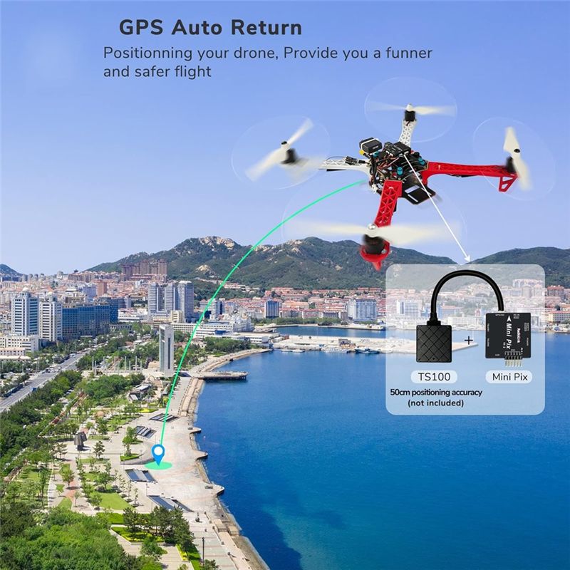 وحدة تحكم طيران A49K-Radiolink - مراجعة Fpv Drone Quadcopter وسعره