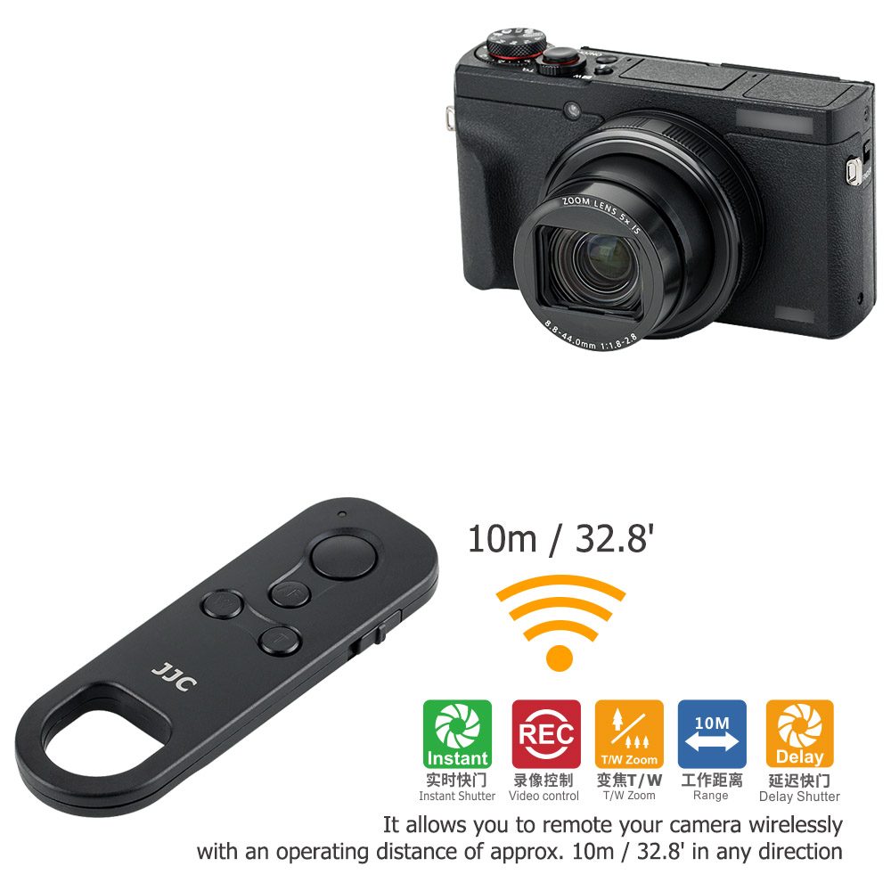 JJC BR-E1 بلوتوث التحكم عن بعد - مراجعة Canon Camera Eos M50 Mark Ii وسعره
