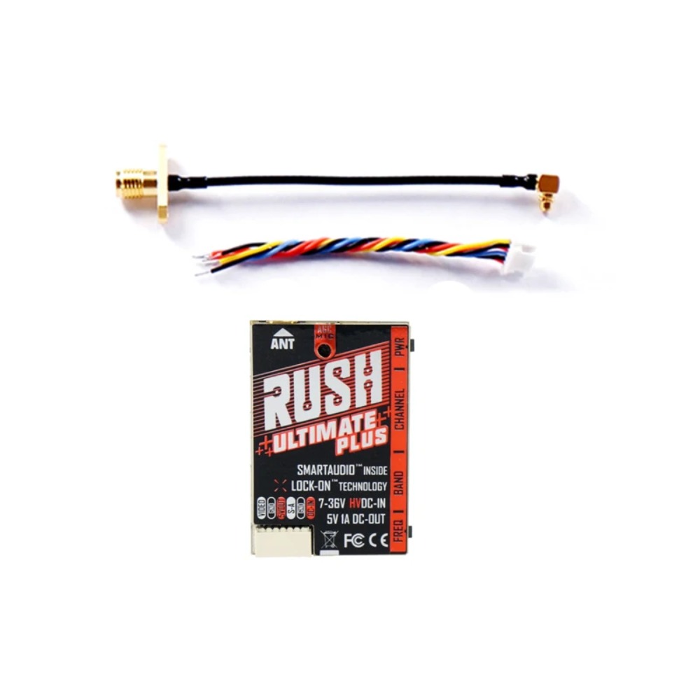 جهاز إرسال الفيديو RUSH TANK U - مراجعة Fpv Drone Frame وسعره