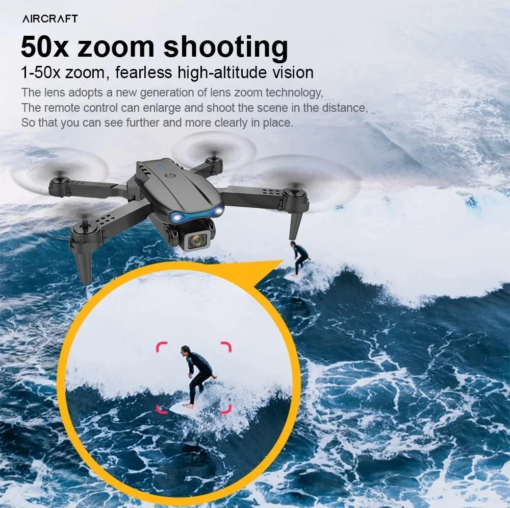 طائرة بدون طيار E99Pro احترافي - مراجعة Eachine Drone E58 وسعره