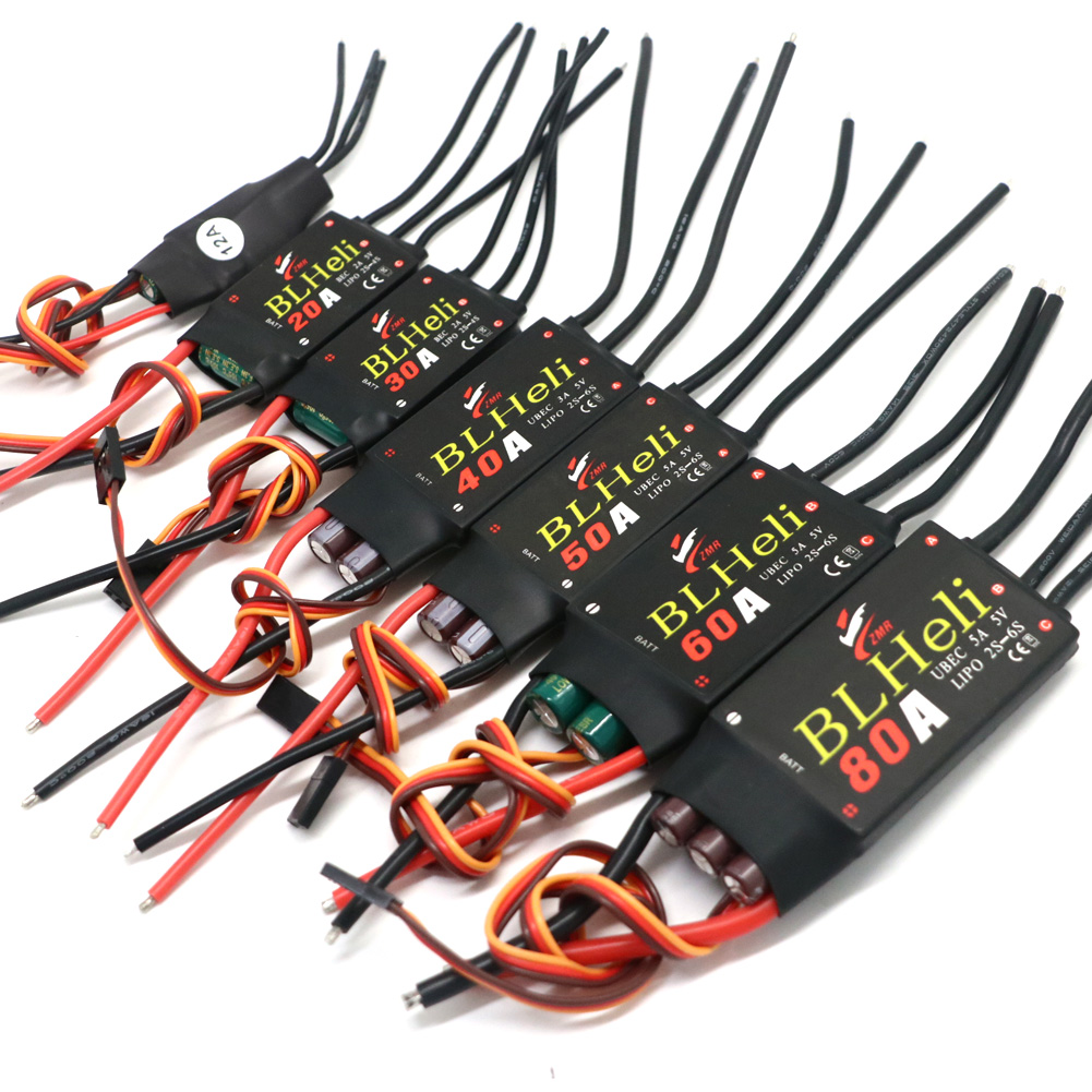 BLHeli فرش ESC 80A 12A 20A 30A - مراجعة Fpv Drone Quadcopter وسعره